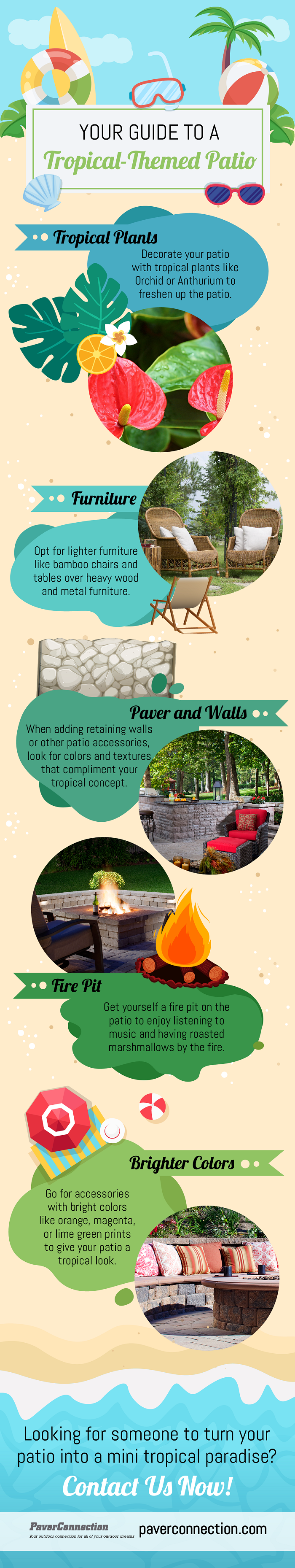 Your Guide to Tropical-Themed Patio